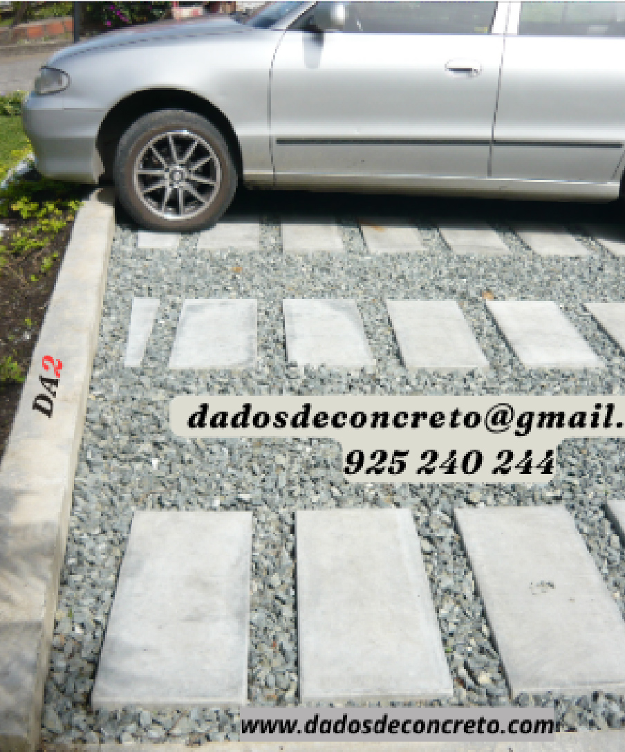HUELLA DE CONCRETO PARA ESTACIONAMIENTO
